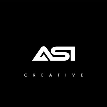ASI Letter Initial Logo Design Template Vector Illustration