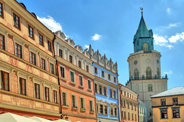 Wieża Trynitarska w Lublinie - obrazy, fototapety, plakaty