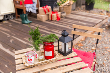 picnic in the garden