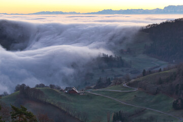 Der Nebel kommt runter