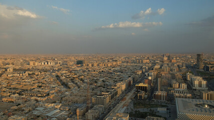 Riyadh Skyline - View from Faisaliyah Tower