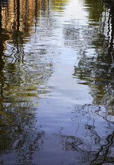 Canal in Amsterdam. Netherlands