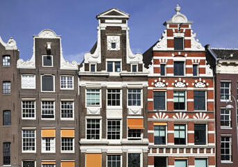 Fototapeta na wymiar Old town in Amsterdam. Netherlands