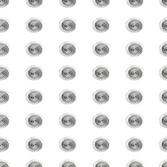 seamless pattern with abstract circles