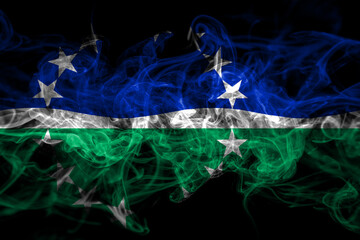 United States of America, America, US, USA, American, Hampton Roads, Virginia smoke flag isolated...