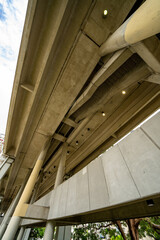 Abstract architecture Metrorail Miami