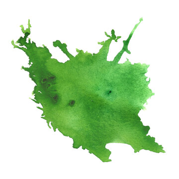 Aquarellklecks