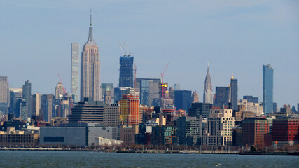 Fototapeta premium Manhattan midtown building skyline one of the main Landmarks