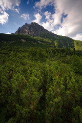 Obraz premium Dolina Zeleneho plesa - High Tatras, Slovakia