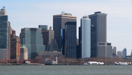 Fototapeta premium Manhattan midtown building skyline one of the main Landmarks