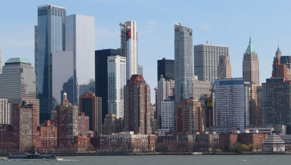 Obraz premium Manhattan midtown building skyline one of the main Landmarks