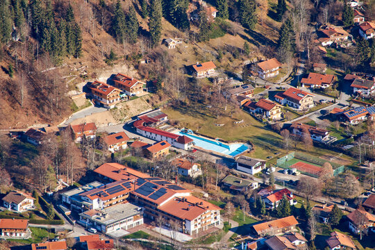 View on Bayrischzell from above