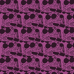 Pink background