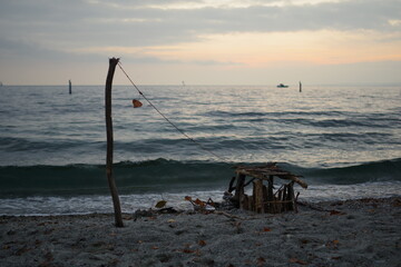 Hiver au bord du lac Léman