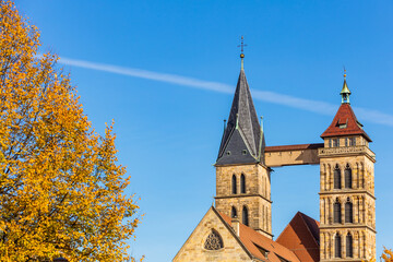 Fototapeta na wymiar Herbst in Esslingen am Neckar