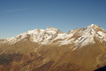 Panorama depuis les pistes de Saas-Fee