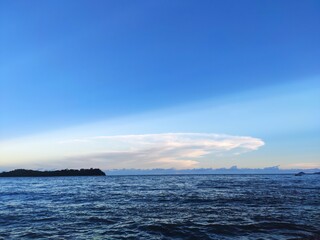 boat on the sea