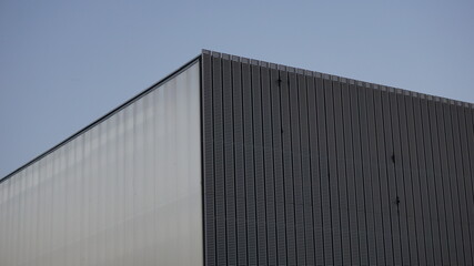 Fototapeta na wymiar industry storage building facade