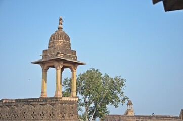 Obraz premium Gwalior Fort, Gwalior, Madhya Pradesh, India