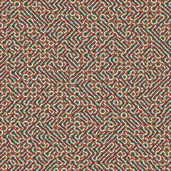 Abstract Geometric Pattern generative computational art illustration