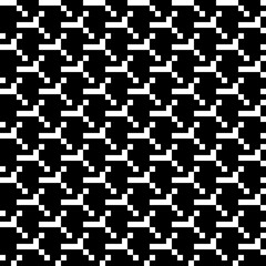 Squares, curves seamless pattern. Checks, shapes ornate. Folk wallpaper. Geometric background. Tribal motif. Ethnic ornament. Textile print, web design, geometry abstract. Geometrical image. Vector