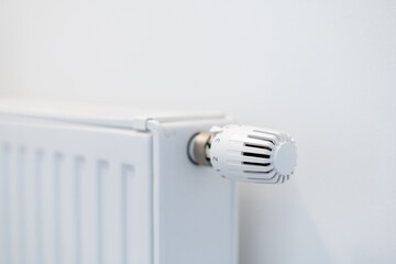 temperature knob of heating radiator