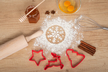 Christmas spirit in the kitchen