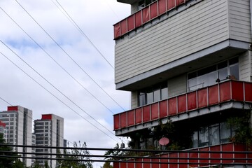 Pictures of lifestyle and city life while social distance