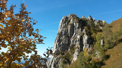 Mountains and lakes around North Italy