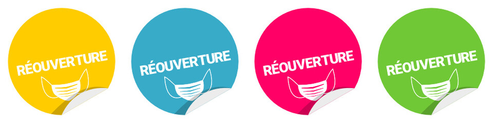 réouverture - masque - coronavirus - covid 19