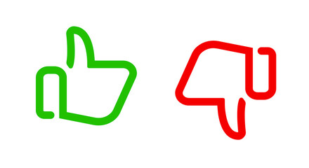 hand icon on white background	