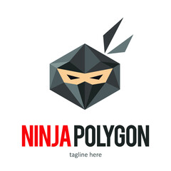 ninja logo icon symbol design template © Akhsin