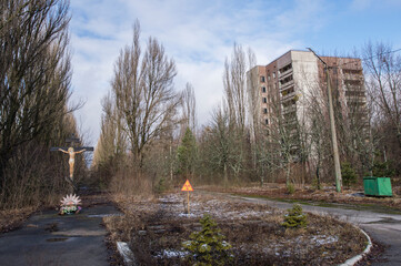 Chernobyl/Pripyat/Ukraine. 25.02.2016 Zone of Chernobyl accident dominates the energy of most...