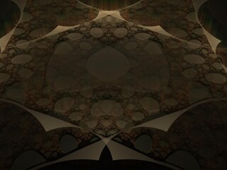 Imaginatory fractal background Image