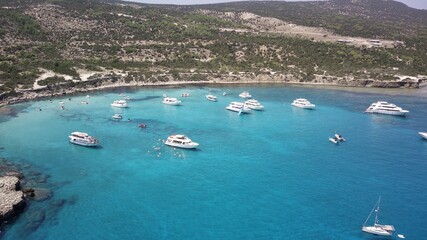 Obraz premium Blue Lagoon Akamas