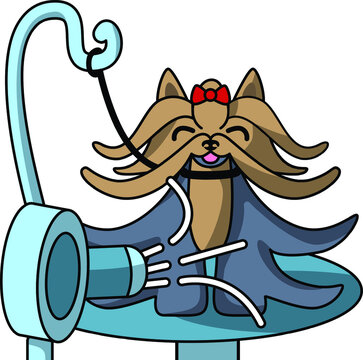 recommend clip art: Dog show clip blow drying grooming services 