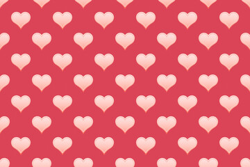 Background with hearts