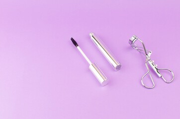 cosmetics for eye and lip makeup