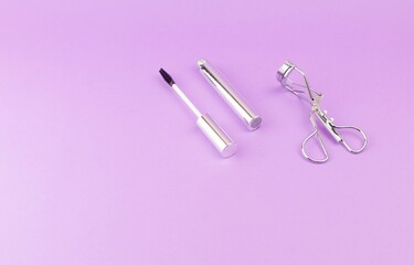 cosmetics for eye and lip makeup