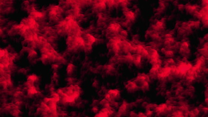 Computer generated realistic background of dense smoke, 3D rendering cloudy backdrop