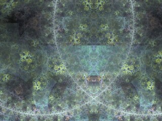 Imaginatory fractal background Image
