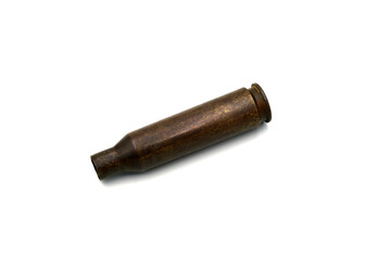 large gun case on white background