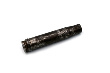 large gun case on white background