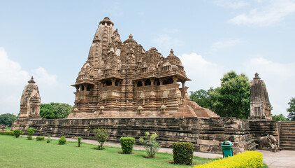 Fototapeta na wymiar Khajuraho Temple 