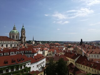 Naklejka na ściany i meble Prague view