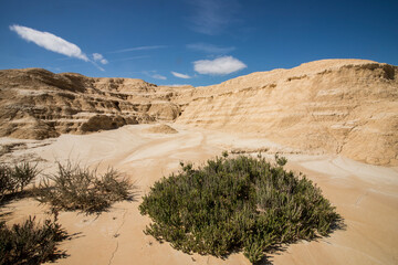 Las Bardenas Reales, Desierto situado en Navarra, España