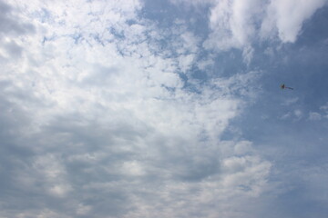 cloud and kite