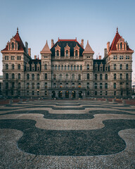 The New York State Capitol, in Albany, New York