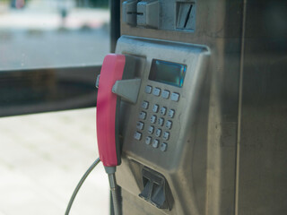 old telephone box