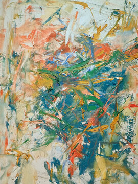 Art collection of the Peggy Guggenheim museum in Venice- Joan Mitchell
